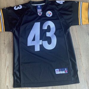 NFL Steelers #43 Jersey Kids Reebok Small